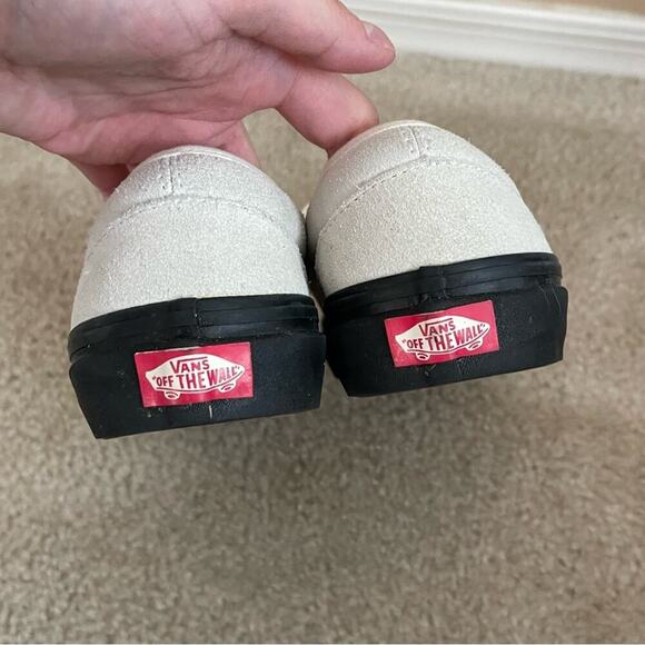 Vans Anaheim 47 D VX Cream Suede Skate Shoes - Picture 8 of 10